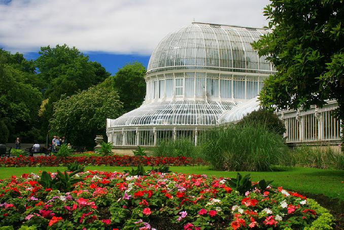 Công viên Botanic Gardens xinh đẹp trong thành phố Brussels